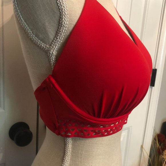 Halter Top Bikini DD, Like New - Picture 3 of 9
